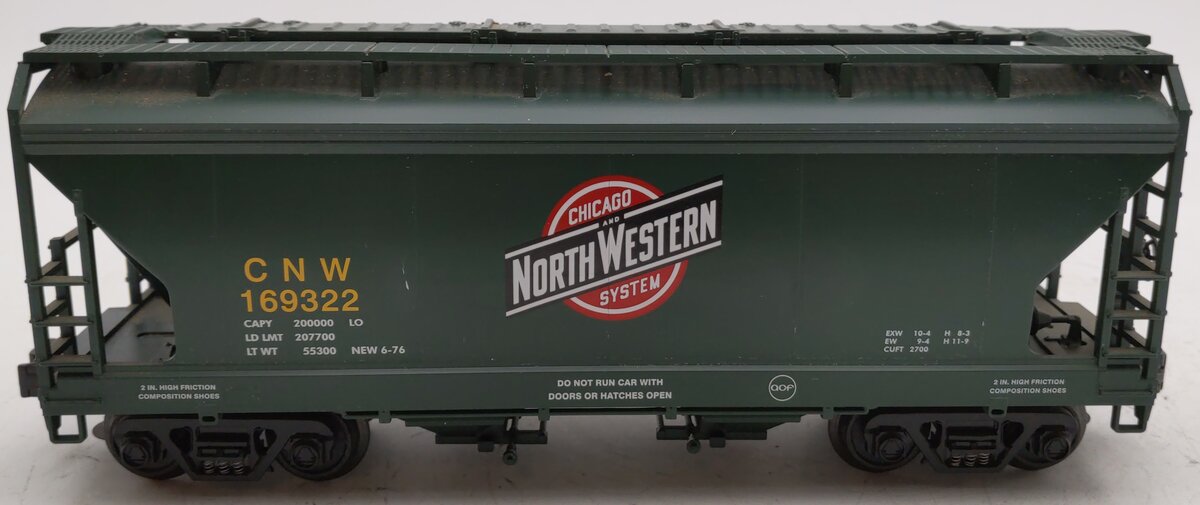 MTH 20-97475 O Gauge CNW Centerflow Hopper #169322 EX/Box