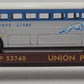 MTH 20-98163 O Gauge Union Pacific Flatcar w/Die-Cast Greyhound Bus #53740 VG/Box