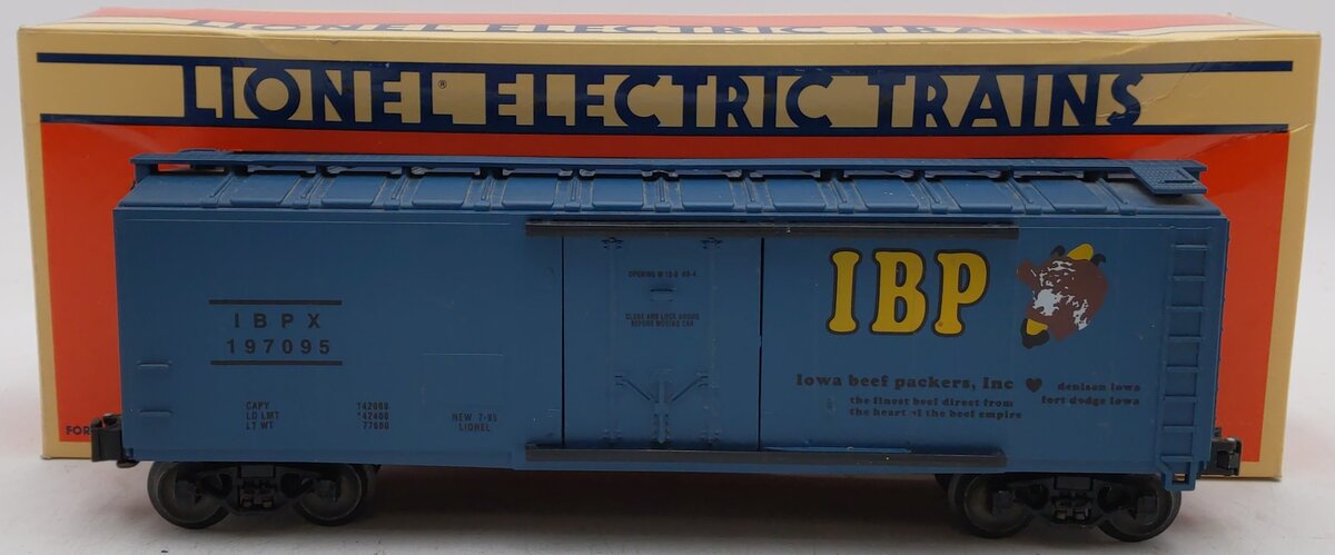 Lionel 6-52074 O Gauge IBP LCCA-1995 Convention Reefer Car #197095 EX/Box