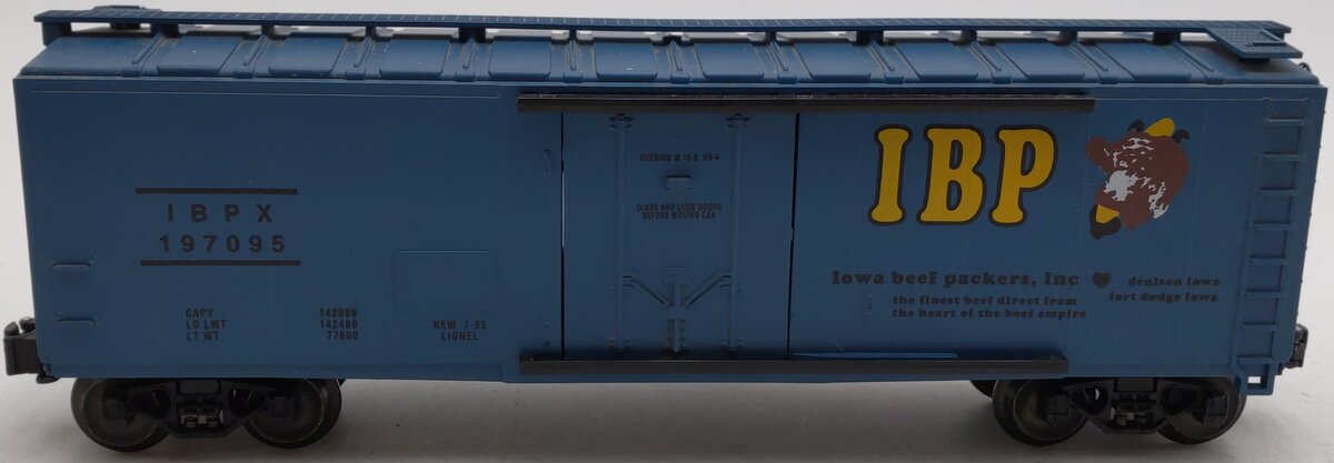 Lionel 6-52074 O Gauge IBP LCCA-1995 Convention Reefer Car #197095 EX/Box