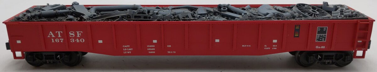 MTH 20-98020 Santa Fe Gondola with Junk Load LN/Box