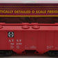 MTH 20-97120 O Guage Santa Fe PS-2 2-Bay Covered Hopper #82295 EX/Box