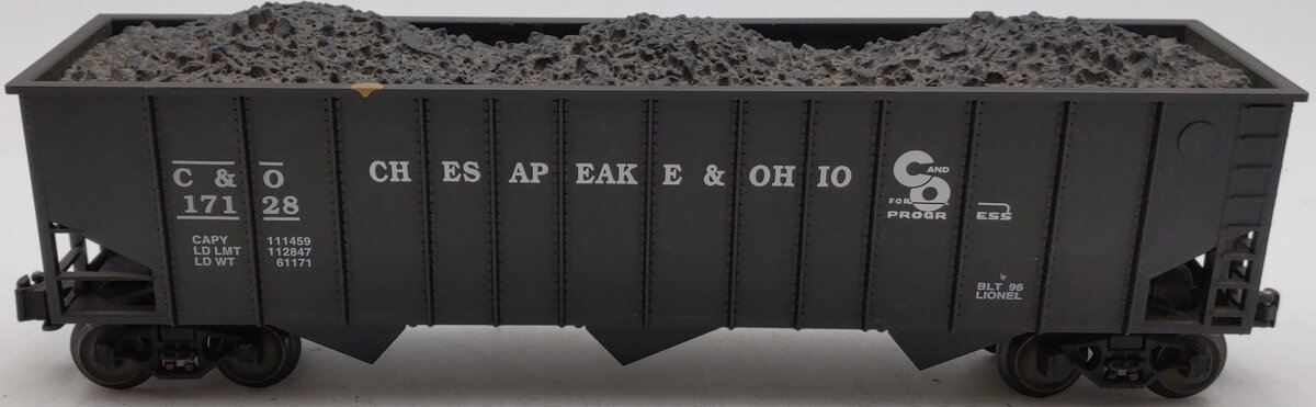 Lionel 6-17128 O Gauge Chesapeake & Ohio 3-Bay Hopper EX/Box