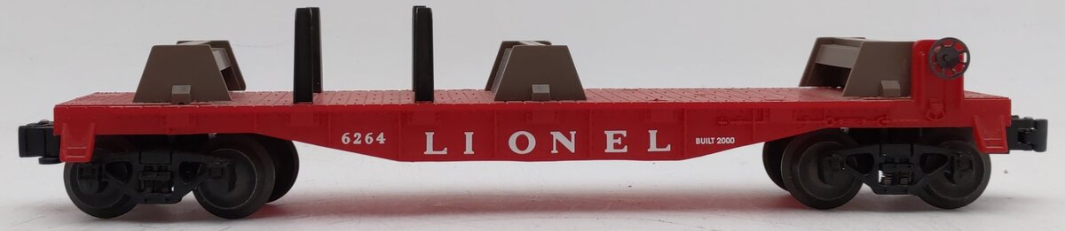 Lionel 6-19484 O Gauge Lionel Flatcar with Lumber Load #6424 EX/Box