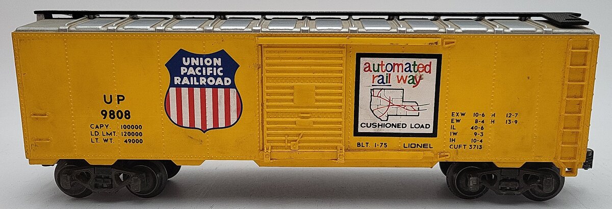 Lionel 6-9808 O Gauge Union Pacific Box Car EX/Box