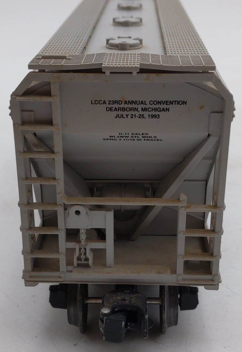 Lionel 6-52023 O Gauge LCCA 1993 D&TS 2-Bay Center Flow Hopper #2601 EX/Box