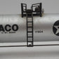 Lionel 6-17904 O Gauge Texaco Unibody Tank Car #17904 VG/Box
