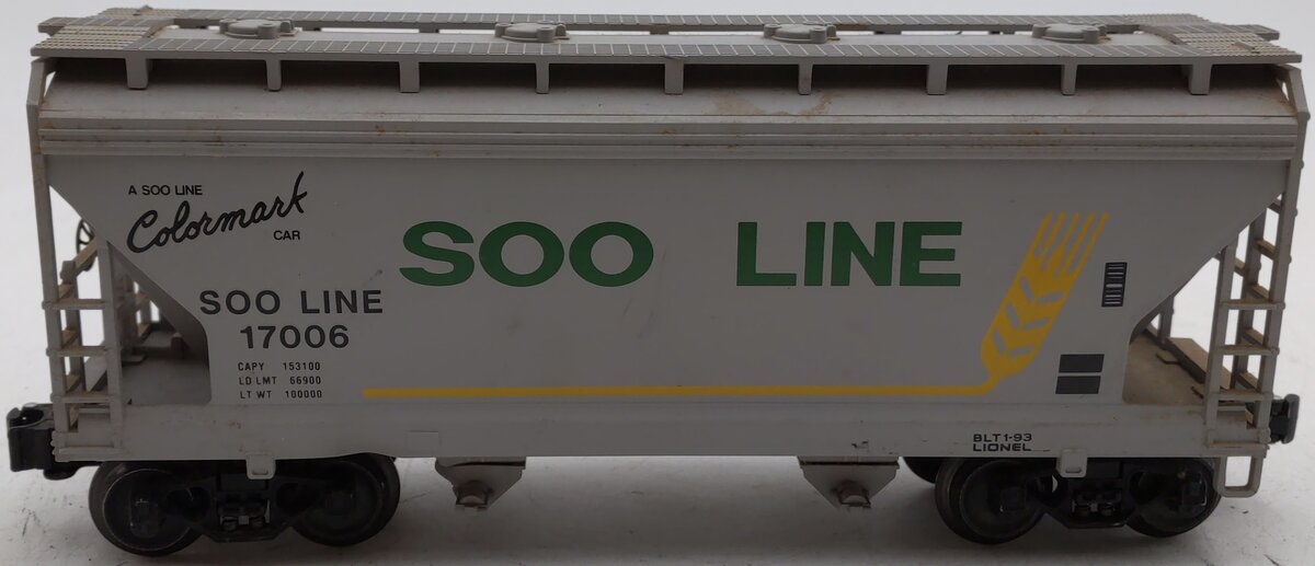 Lionel 6-17006 O Gauge SOO Line ACF 2-Bay Hopper Car VG/Box