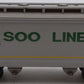Lionel 6-17006 O Gauge SOO Line ACF 2-Bay Hopper Car VG/Box