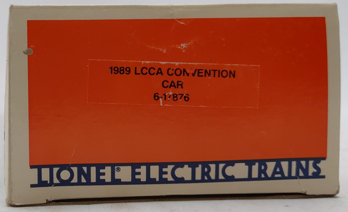 Lionel 6-17876 O Gauge LCCA 1989 Columbia, Newberry & Laurens Convention Box Car EX/Box