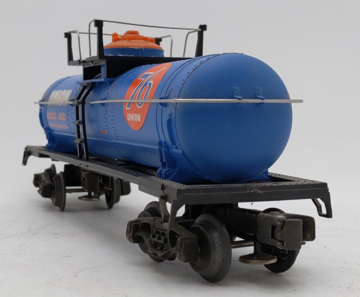 K-Line K6321 O Gauge Union 76 Single Dome Tank Car #6321 EX/Box