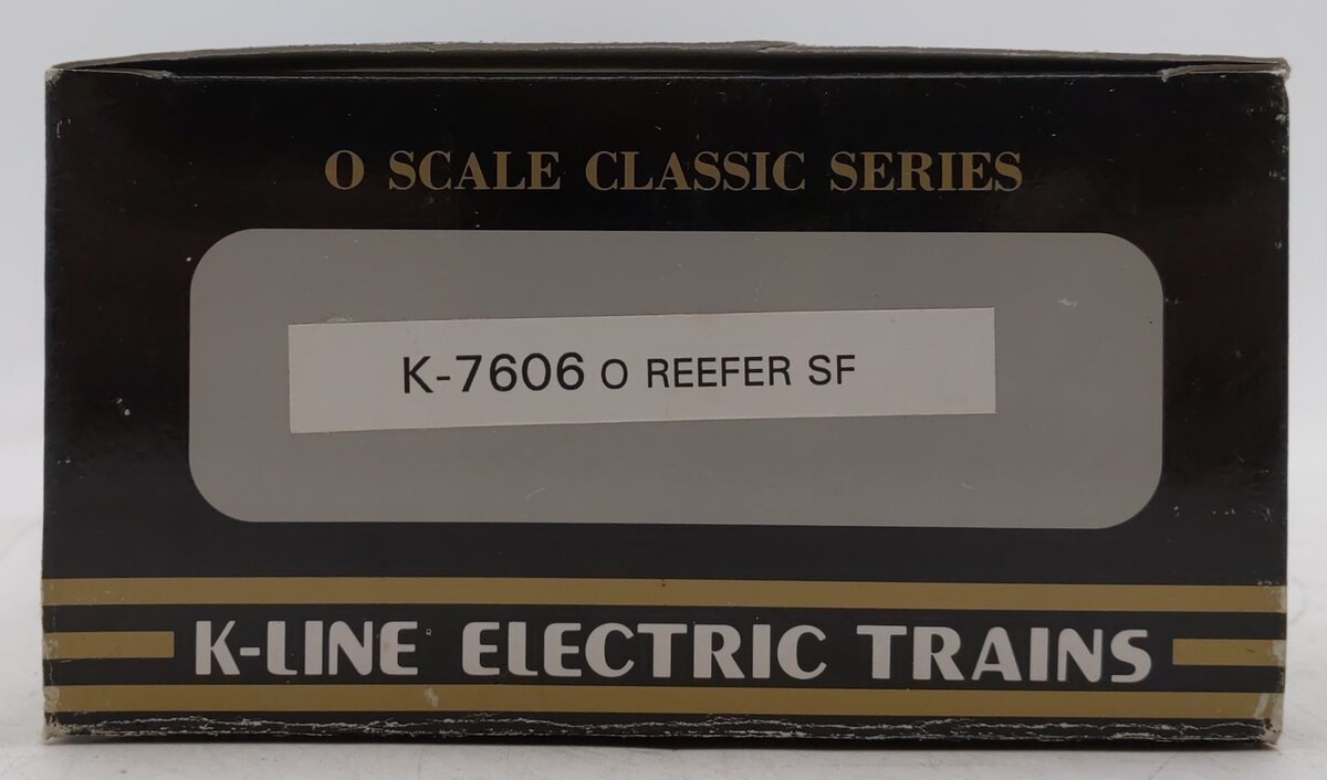 K-Line K-7606 O Santa Fe Reefer Box Car EX/Box