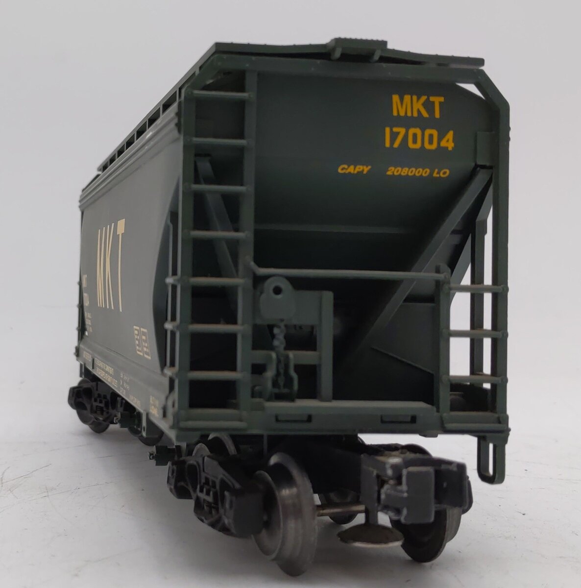 Lionel 6-17004 O Gauge MKT Centerflow 2-Bay Covered Hopper EX/Box