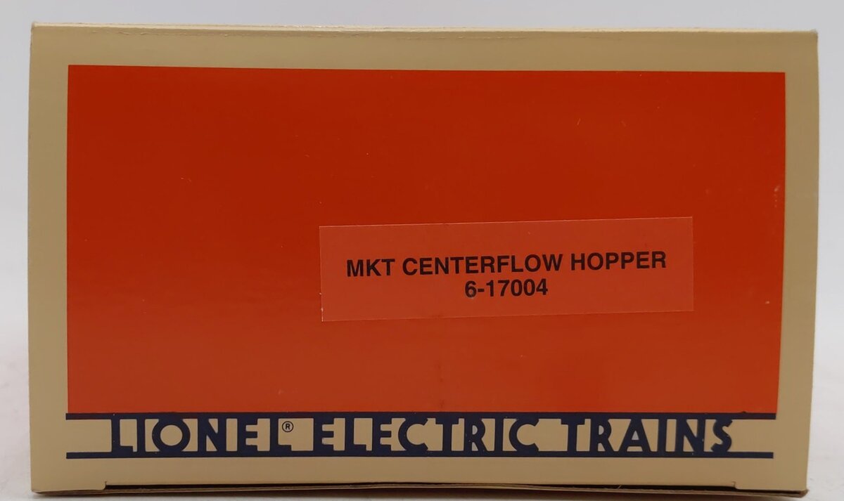 Lionel 6-17004 O Gauge MKT Centerflow 2-Bay Covered Hopper EX/Box