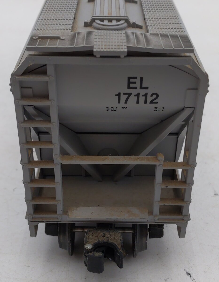 Lionel 6-17112 O Gauge Erie Lackawanna ACF Center Flow 3-Bay Hopper EX/Box