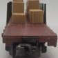 Lionel 6-9823 O Gauge Santa Fe Flatcar with Freight Load VG/Box