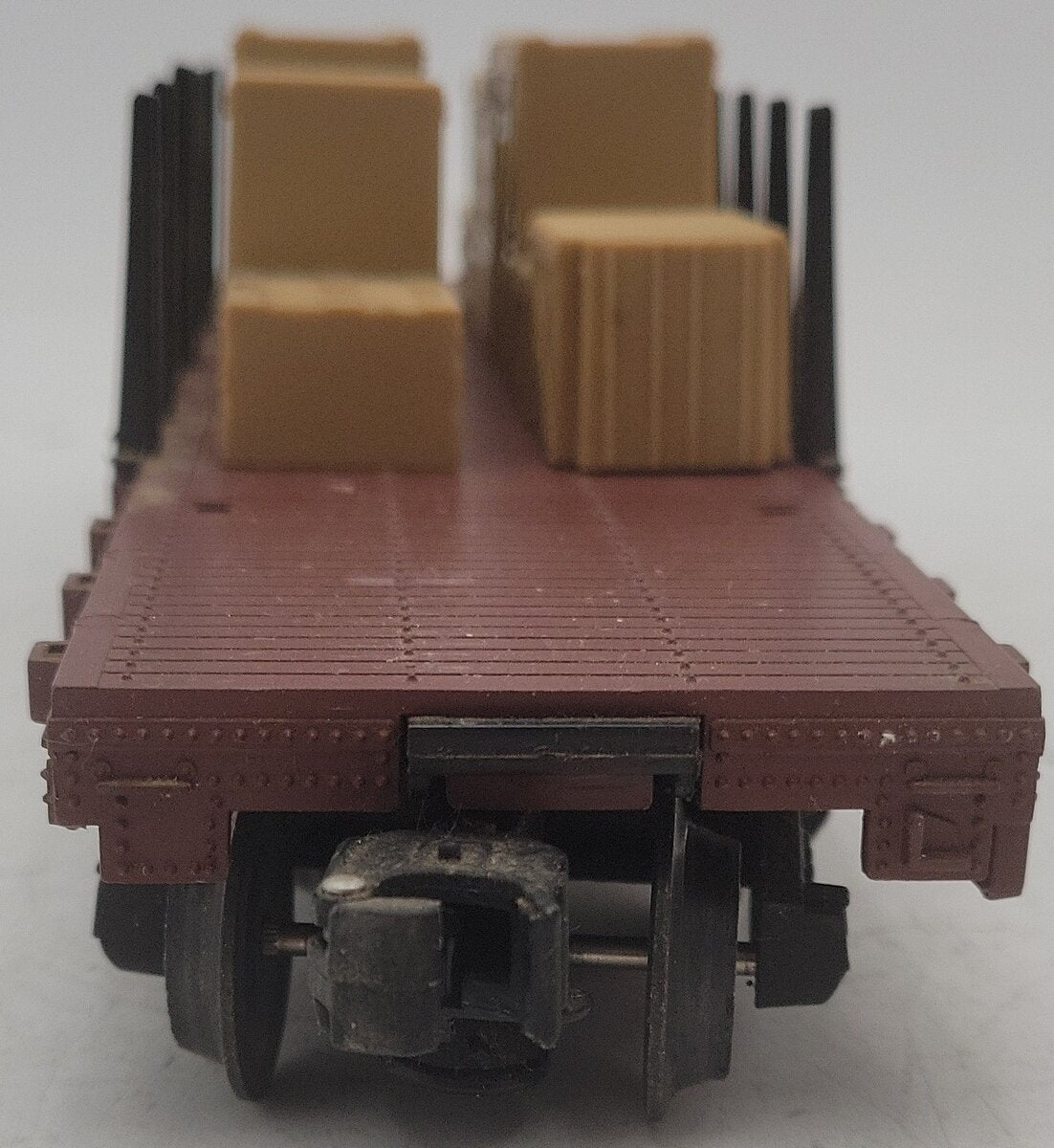 Lionel 6-9823 O Gauge Santa Fe Flatcar with Freight Load VG/Box
