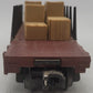Lionel 6-9823 O Gauge Santa Fe Flatcar with Freight Load VG/Box
