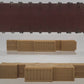 Lionel 6-9823 O Gauge Santa Fe Flatcar with Freight Load VG/Box
