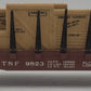 Lionel 6-9823 O Gauge Santa Fe Flatcar with Freight Load VG/Box
