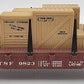 Lionel 6-9823 O Gauge Santa Fe Flatcar with Freight Load EX/Box