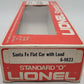 Lionel 6-9823 O Gauge Santa Fe Flatcar with Freight Load EX/Box