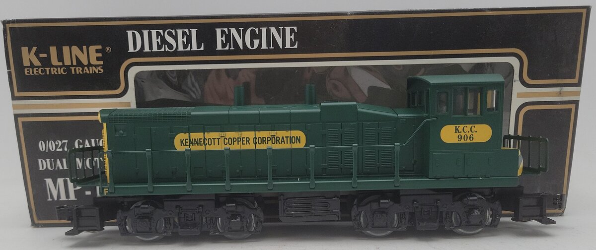 K-Line K-2252IC O Kennecott Copper Corporation MP-15 Diesel Switcher #906 EX/Box