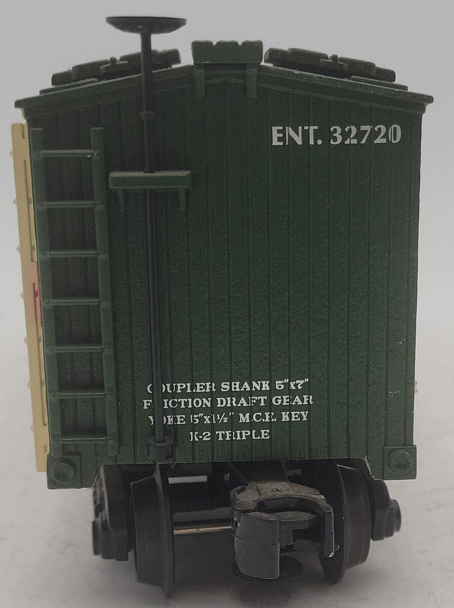 MTH 30-8627 O Gauge Enterprise Lager Die-Cast Reefer Car #32720 EX/Box