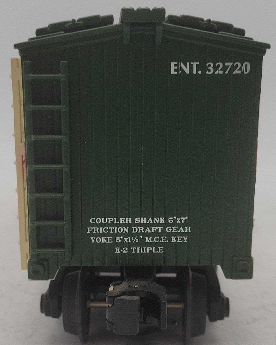 MTH 30-8627 O Gauge Enterprise Lager Die-Cast Reefer Car #32720 EX/Box