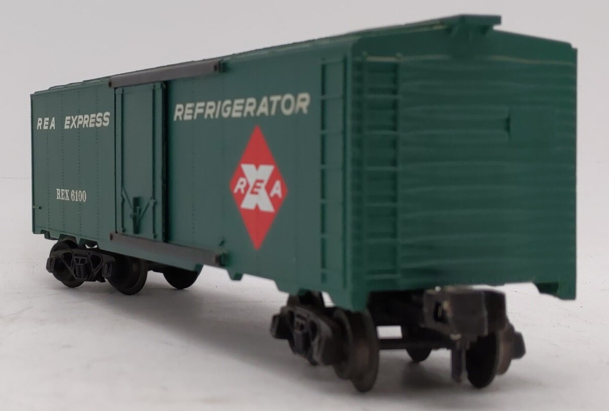 K-Line K761-1912 O Gauge REA Express Service Steel-Sided Reefer #7203 EX/Box
