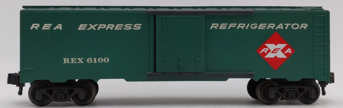 K-Line K761-1912 O Gauge REA Express Service Steel-Sided Reefer #7203 EX/Box