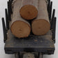 Lionel 6-17510 O Gauge Northern Pacific Flatcar with Logs #61200 EX/Box