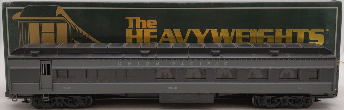 K-Line K3628 O Gauge Union Pacific 18" Heavyweight Diner Car #3628 EX/Box