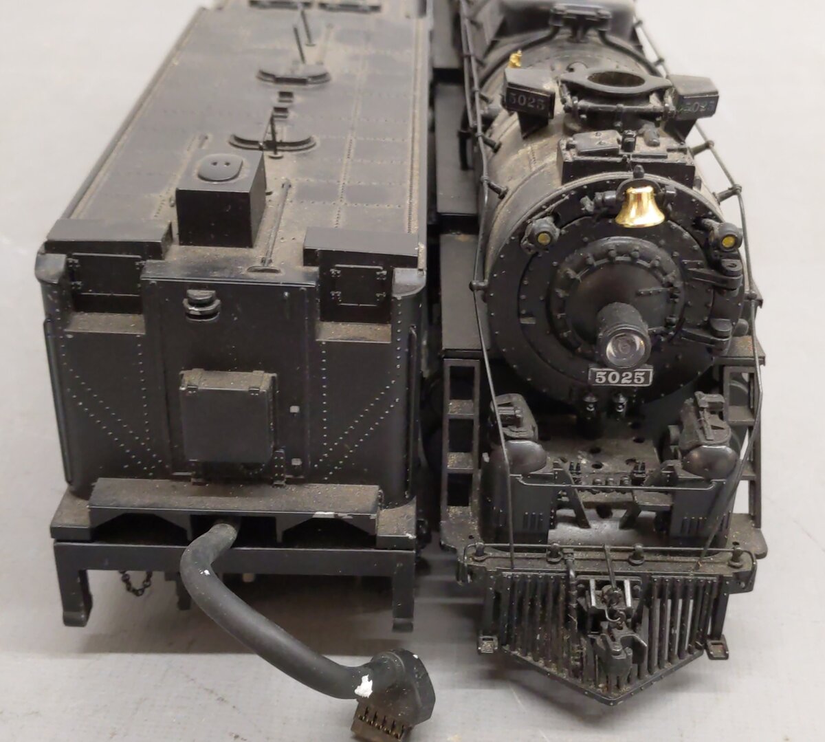 MTH 20-3161-1 O Gauge Santa Fe 2-10-4 Steam Locomotive & Tender w/ PS 2.0 #5025 EX/Box