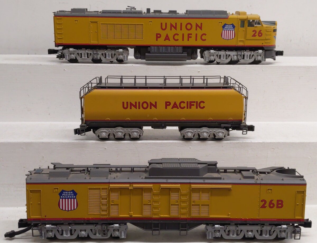 MTH 20-2615-1 O Gauge UP Gas Turbine Diesel Engine Set w/PS 2.0 #26/26B/26 EX/Box
