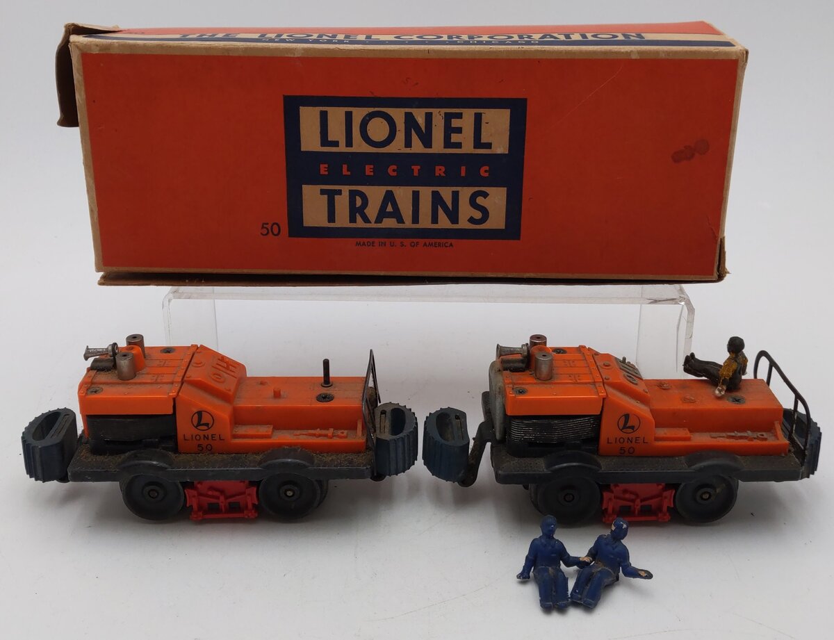 Lionel 50 Vintage O Motorized Gang Cars [2]