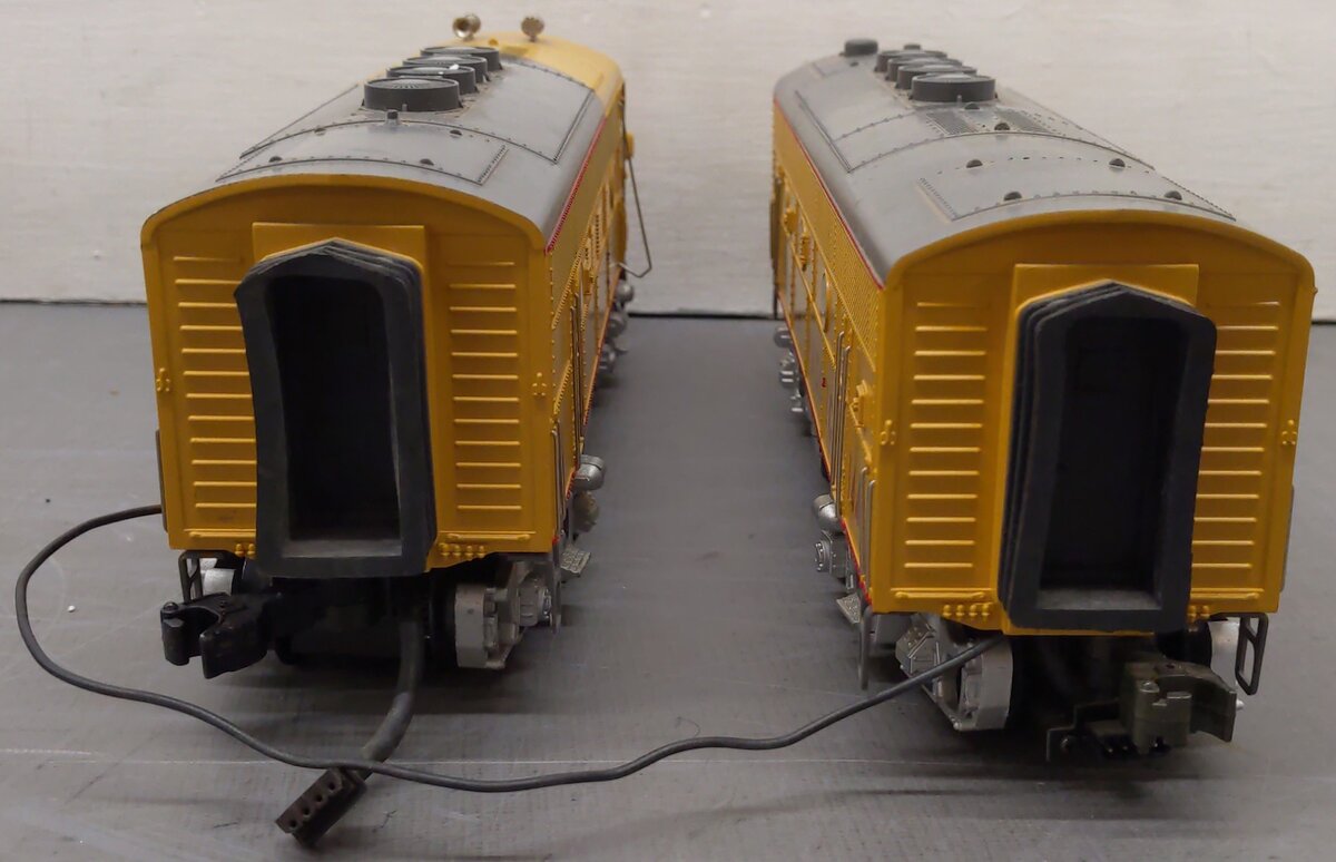 MTH 20-2055-1 O Union Pacific F-3 AA Diesel Engine Set w/PS1 VG/Box