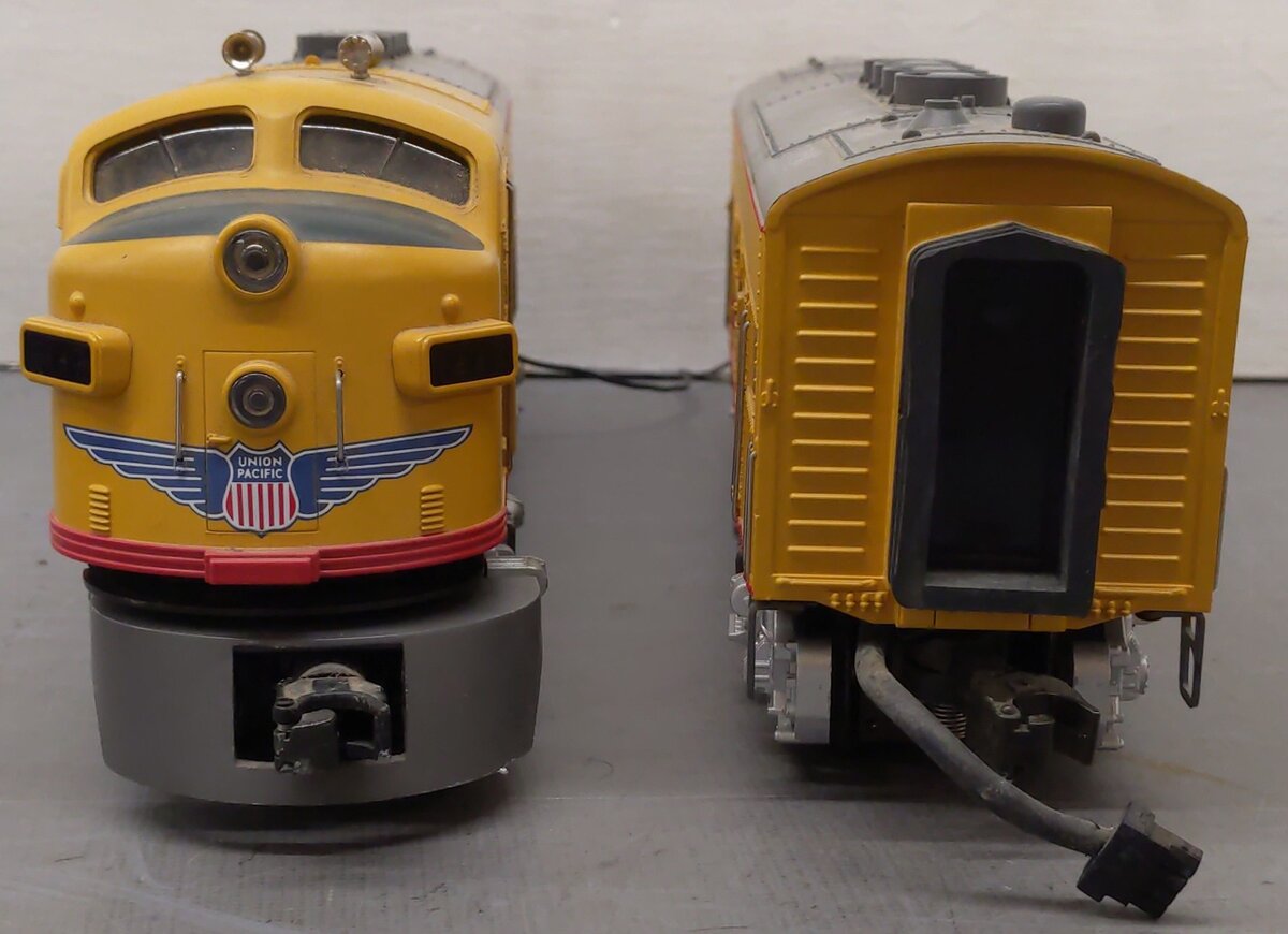 MTH 20-2055-1 O Union Pacific F-3 AA Diesel Engine Set w/PS1 VG/Box