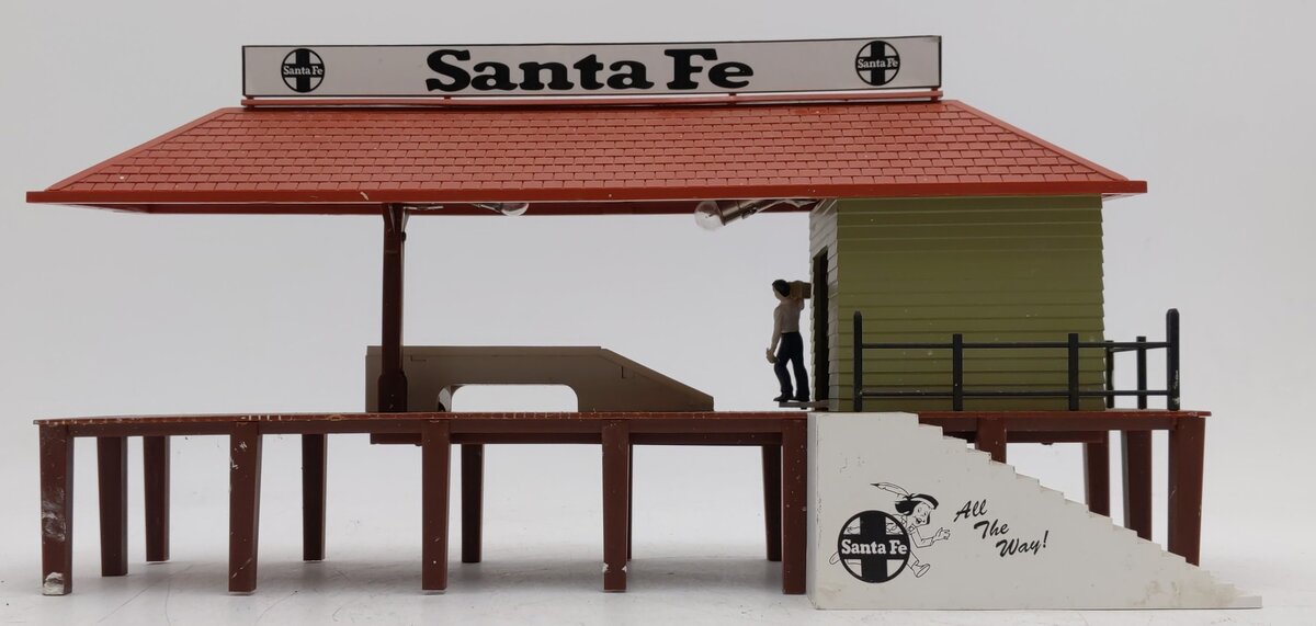 Lionel 6-22328 O Santa Fe Operating Freight Platform only/Box
