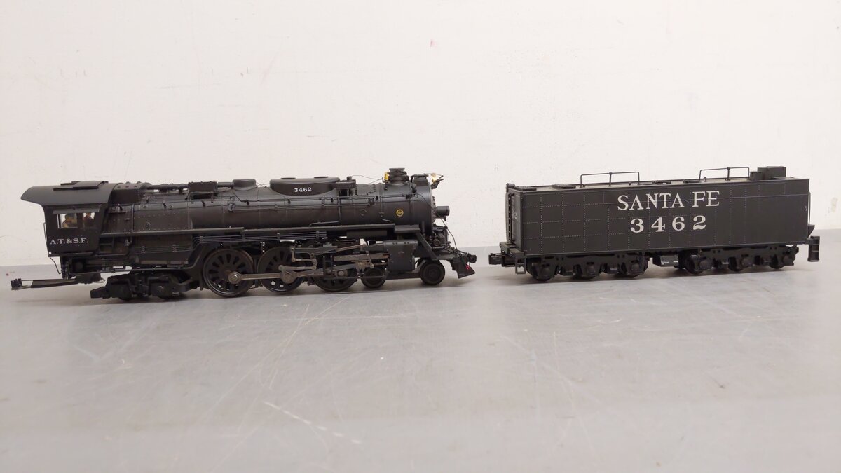 MTH 20-3476-1 O Santa Fe 4-6-4 Steam Engine w/Proto-Sound 3.0 #3462 EX/Box
