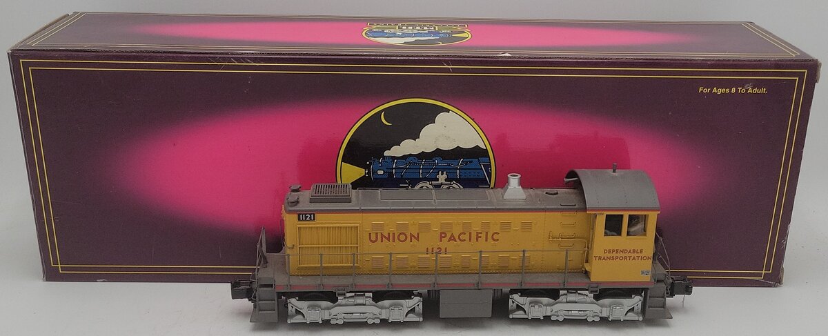 MTH 20-2501-1 O Gauge Union Pacific Alco S-2 Diesel Switcher w/PS2 #1121 VG/Box