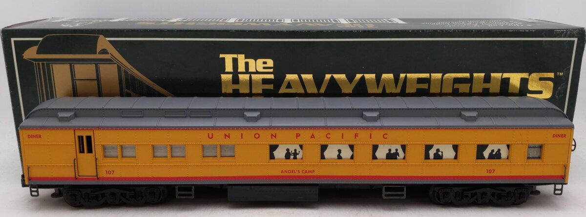 K-Line 107 O Union Pacific "Angel's Camp" 18" Heavyweight Diner Car #107 EX/Box
