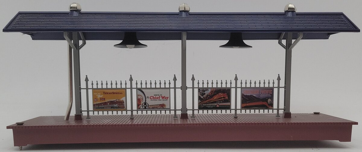 Lionel 6-83444 O Gauge Illuminated Station Platform EX/Box
