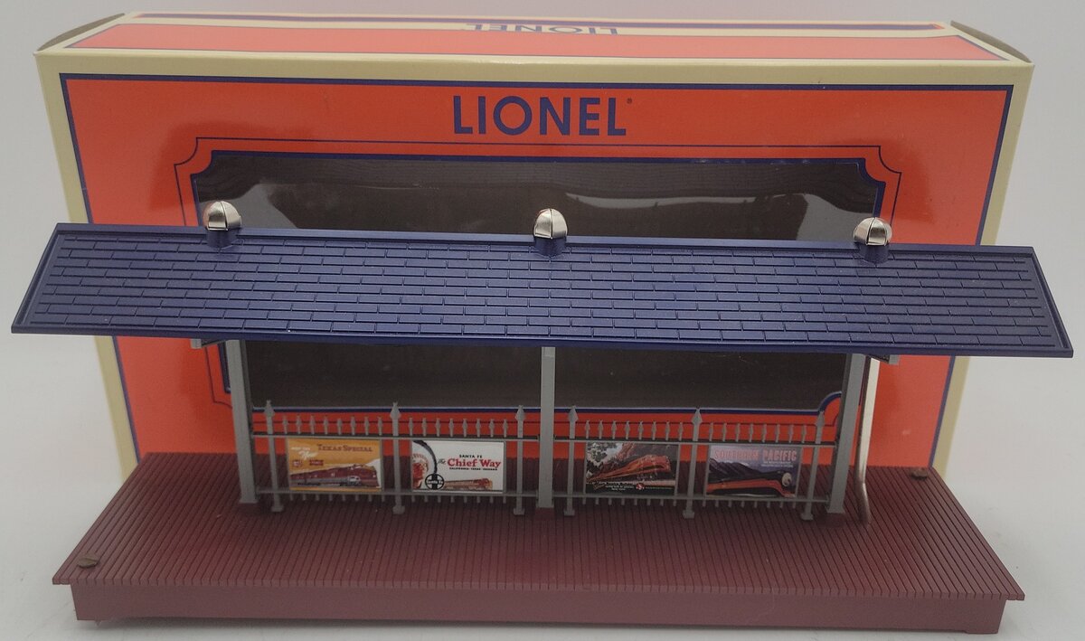 Lionel 6-83444 O Gauge Illuminated Station Platform EX/Box