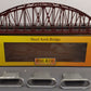 MTH 40-1031 O Gauge 30 Inch Rust Colored Steel Arch Bridge w/ Piers VG/Box