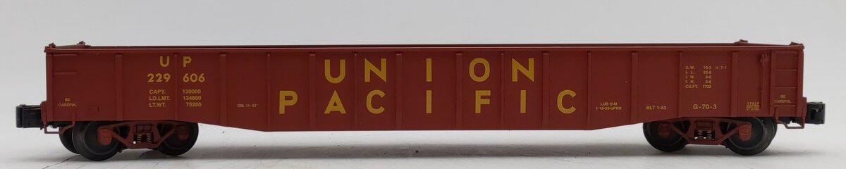 MTH 20-98002 O Gauge Union Pacific Gondola #30294 EX/Box