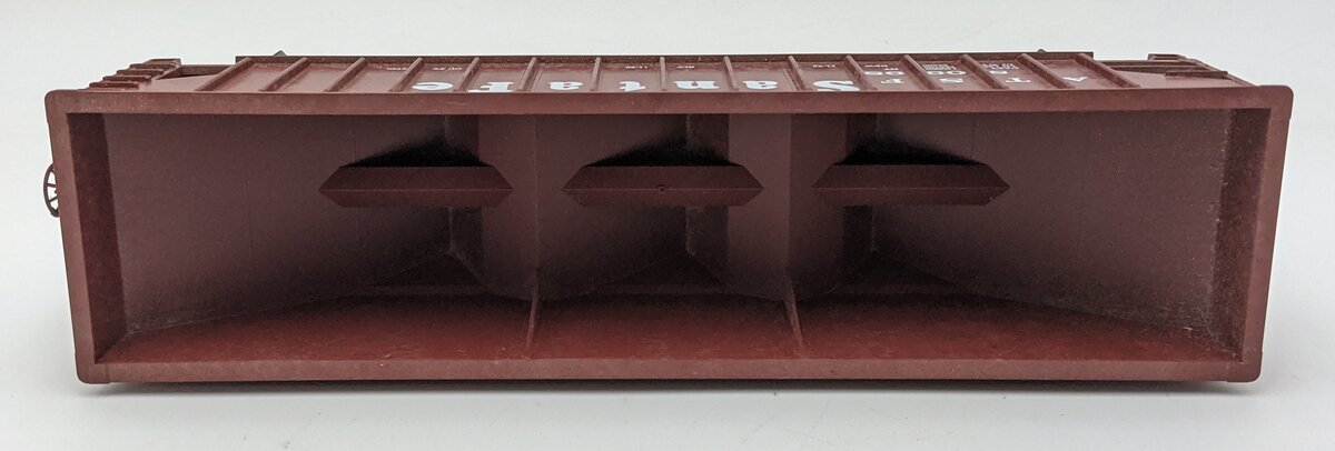 Weaver 4031 O Gauge Santa Fe 3-Bay Coal Hopper #80998 (3 Rail) EX/Box