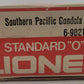 Lionel 6-9821 O Gauge Southern Pacific Gondola w/ Load VG/Box