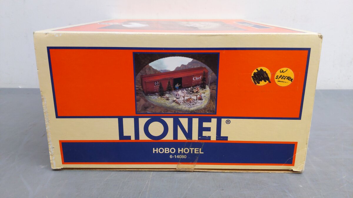 Lionel 6-14080 O Gauge Operating Hobo Hotel EX/Box