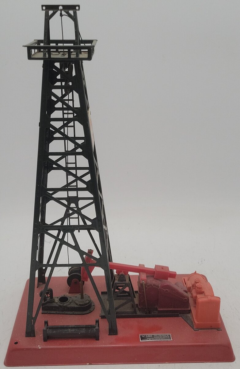 Lionel 6-2305 O Gauge Getty Operating Oil Derrick And Pump VG/Box